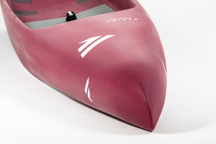 Forward raked nose